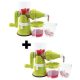 Deal House Pack of 02 Manual Juicer Machine