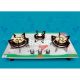 Only Pearl Built in-Hob Brass Wall Burner