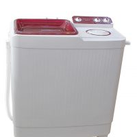 Panatron 9.5KG Twin Tub Semi Automatic Washing Machine PSW-515 White & Red