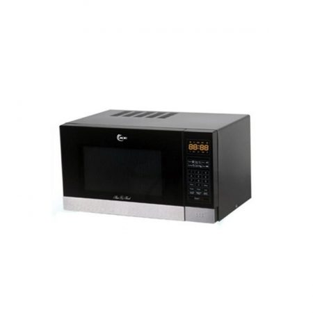 Aurora Microwave Oven 29-Liter Compact AMD900SS in Black & Silver