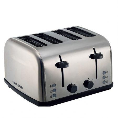 Black & Decker Stainless Toaster Steel ET304