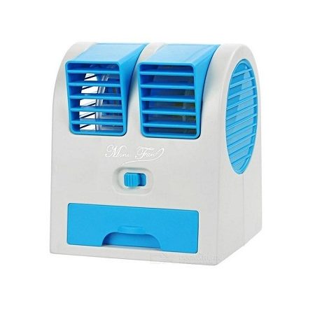 Essentials Mini USB Turbine Fan Blue & White