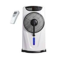 Let's Shop 62W Rechargeable Box Water Mist Fan with Remote AB-10