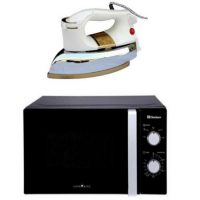 Dawlance Microwave Oven DW-MD 10 With National Deluxe Automatic Dry Iron