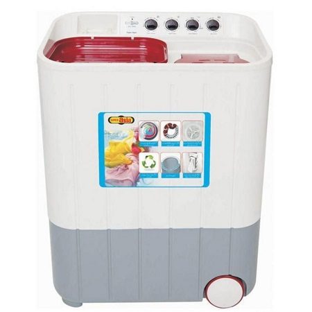 Super Asia 8 KG Semi Automatic Twin Tub Washing Machine SA-244