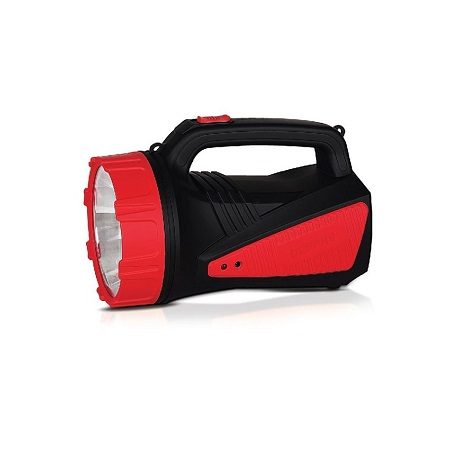 Geepas Rechargeable LED Search Light GSL 5564 in Black & Red