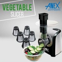 Anex Deluxe Vegetable slicer AG-395 Black & Silver