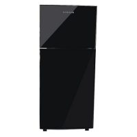 Singer 14 Cft Glass Door Refrigerator 4000 Radiance Series in Black Pearl
