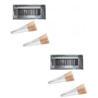 JR Collection 2 BBQ Grills With 24 Skewers