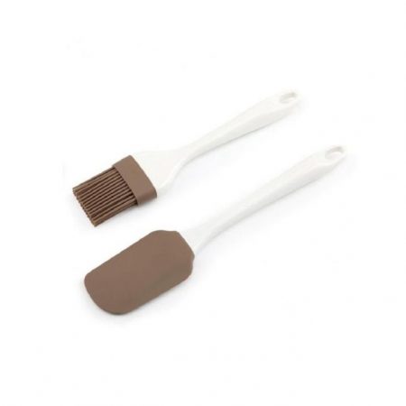 Easy Baking Silicone Oil Brush & Cake Spatula