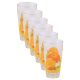 Toyo Nasic Pack of 6 290 ml Fiesta Printed Glasses