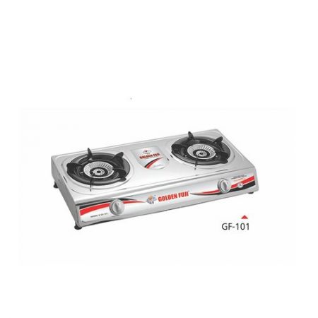 2 Burner Steel Top Gas Stove Natural Gas Gf 101