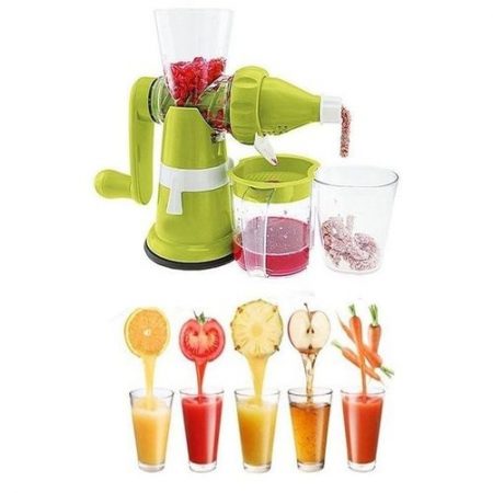 KHI DEALS Manual Juicer Machine in Green