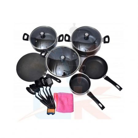 Prestige 17 Pieces Omega Non Stick Cookware Set