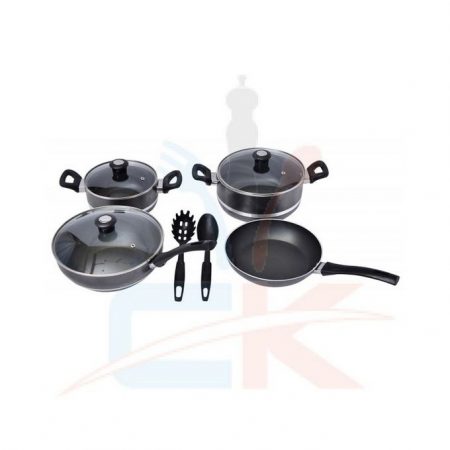 Prestigious 9 Pcs Non Stick Cookware Set