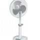 J&S Rechargeable Stand Fan Dual Battery
