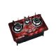 Three Burner Auto Ignition Gas Hob GT-3A20 in Red