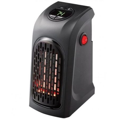 Umark Handy Heater Plug-in Personal Heater in Black