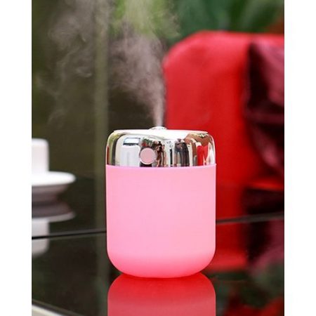 Fish Humidifier with LED Light in Pink