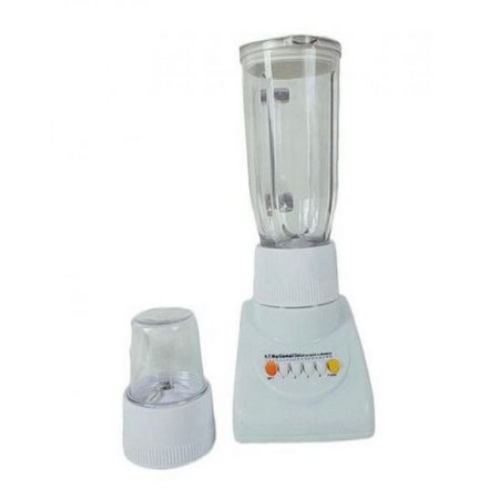 National 2 in 1 Blender & Grinder in White