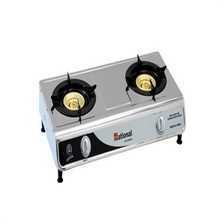 National Two Burner Automatic Table Top Gas Stove