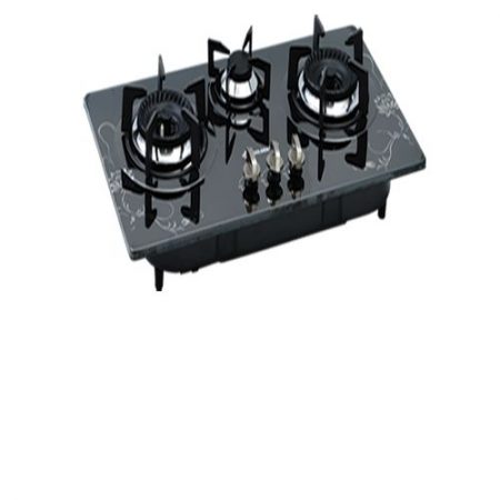 Three Burner Steel Top Hob ST-372F