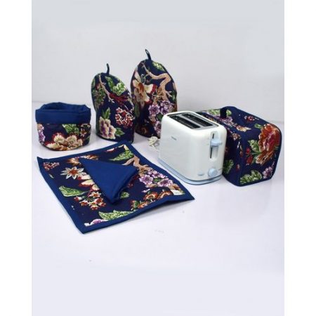 Trendy Toaster Cover Set in Blue