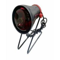 Crackers Infrared Heat Lamp in Black