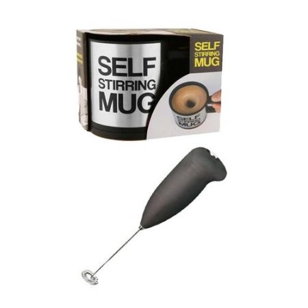 Rubian Pack of 2 Handheld Coffee Beater