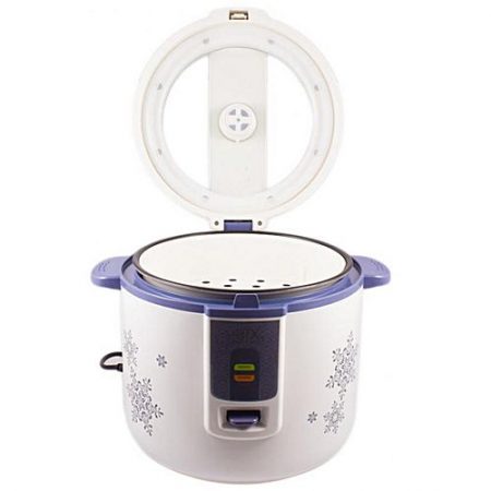 Anex AG2021 Deluxe Rice Cooker White & Blue