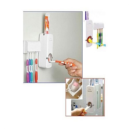 ChinaOnline Automatic Toothpaste Dispenser White