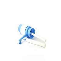 AA Deals Manual Water Pump Dispenser For Water Cans Blue & White