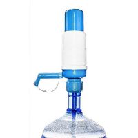 Clicktobuy Manual Water Pump Dispenser Blue & White