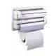COLLECTION STORE 3in1 Wall Mounted Kitchen Paper Dispenser White