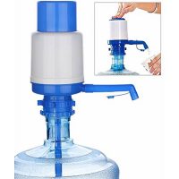 Deemiz Manual Water Pump Dispenser For Water Cans Blue & White