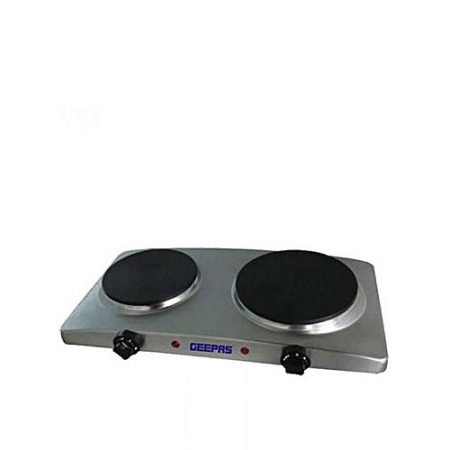 Geepas G H P7578 Geepas Double Hot Plate Grey