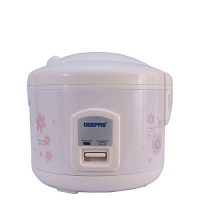 Geepas G R C4303 Electric Rice Cooker 1.5litre 590watts White