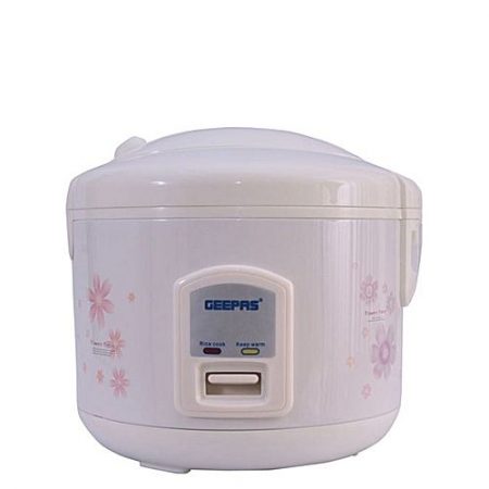 Geepas G R C4303 Electric Rice Cooker 1.5litre 590watts White