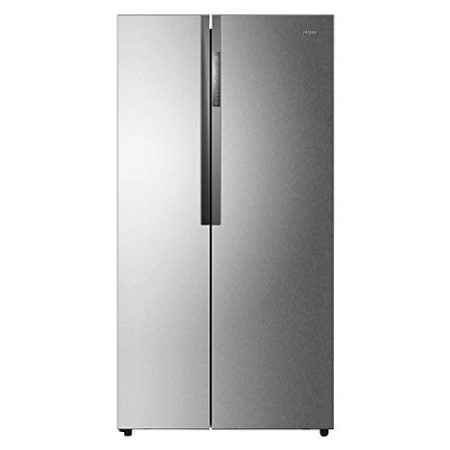 Haier Hrf-618Ss Side-By-Side No Frost Refrigerator 495 L Silver