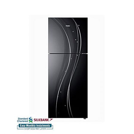 Haier Official HRF 216EPB E Star Series Refrigerator 186L Black