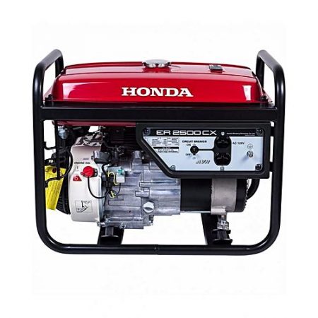 Honda ER2500CX - Petrol and Gas Generator - 2.2 KVA - Red & Black