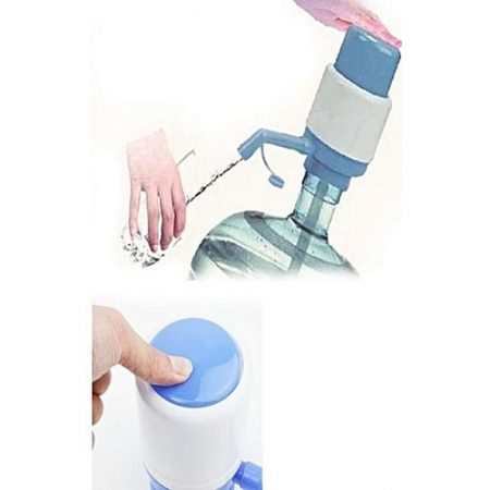 Jstyle Manual Water Pump Dispenser For Water Cans Blue & White