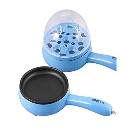 Kharidaari Multifunctional Mini Electric Frying Pan and Automatic Egg Boiler