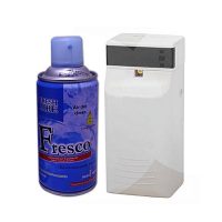 Apni Dukan Fragrance Dispenser with Freshener Can White