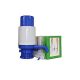 Let's Shop Manual Water Pump Dispenser For Water Cans Blue And White