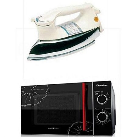 PAPA STREET MD7 Microwave Oven 20 liter With free Heavy Duty Iron