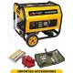 RC-3000ES - (3.5KVA) Original Gas and petrol Generator Black & Yellow