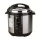Sayona Stainless Steel Electric Pressure Cooker Black