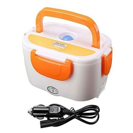 Shippers Portable Electric Heating Lunch Box Orange