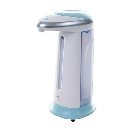 Shop2Home Soap Magic Hand Wash & Sanitizer Dispenser White & Blue